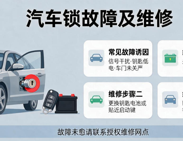汽车锁坏了怎么办？汽车锁上门开锁多少钱？